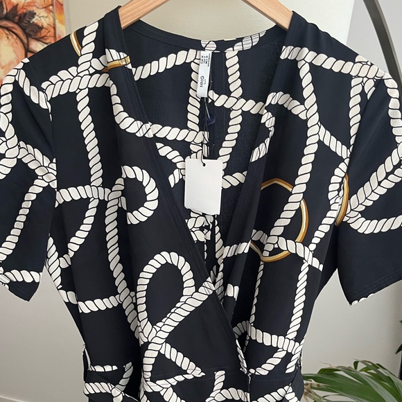 NWT Mango Wrap Midi Dress - Picture 3 of 7